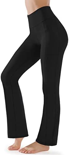 High Waist Yoga Pants AFITNE Women S Bootcut Yoga Pants With Pockets