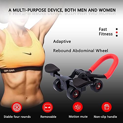 ab stimulator in stores horhorup Abs Workout Equipment, FourWheel Ab