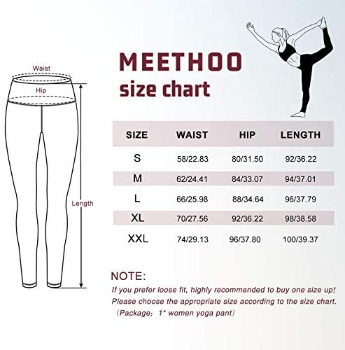 anti cellulite leggings : MeetHoo High Waisted Leggings for Women ...