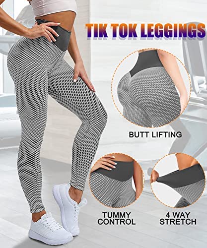 Anti Cellulite Leggings Yamom Tik Tok Butt Lifting Leggings For Women 2 Pack High Waisted