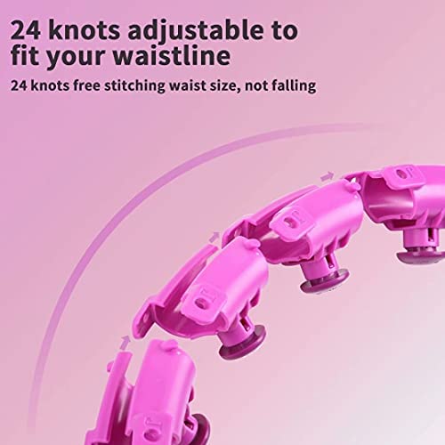 Tik Tok Waist Trainer Weighted Smart Hoola Hoop That Will not Fall