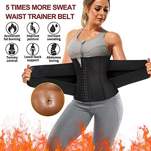 waist trainer corset BIYHCUY Women Waist Trainer Belt Tummy Control
