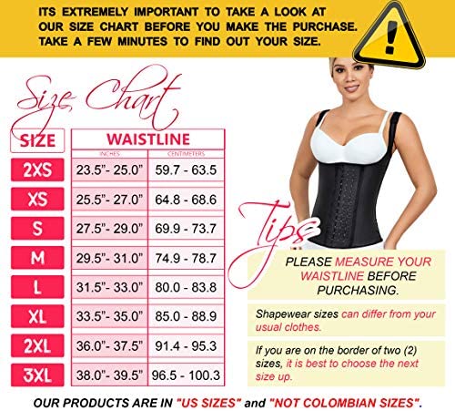 Waist Trainer Corset for Weight Loss : LadySlim by NuvoFit Fajas ...