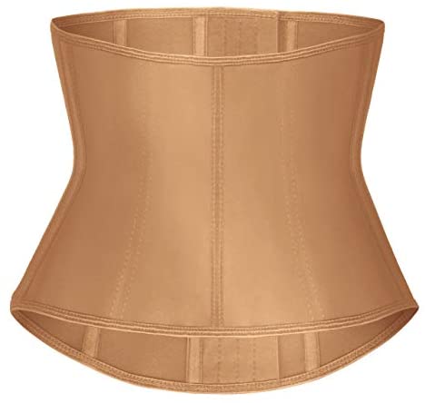 Waist Trainer Corset for Weight Loss : NUDE SHAPES Waist Trainer for