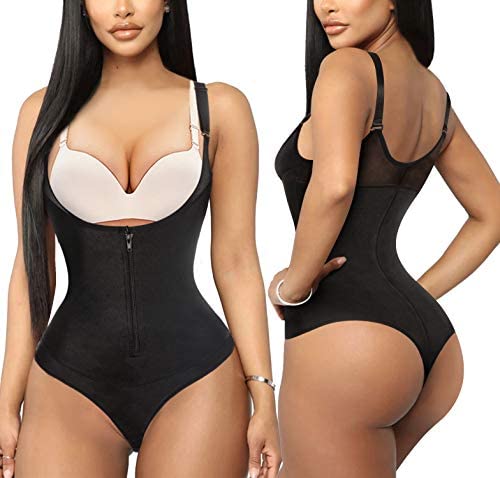 waist trainer corset : YERKOAD Women Shapewear Bodysuit Latex Waist Trainer Full Body Shaper