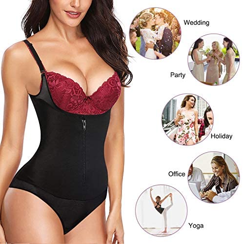 waist trainer corset : YERKOAD Women Shapewear Bodysuit Latex Waist Trainer Full Body Shaper