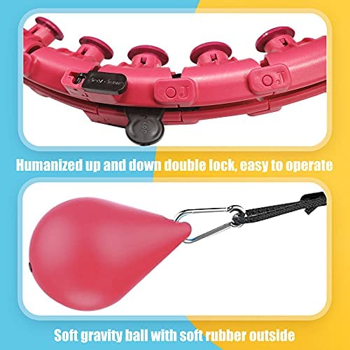 Women Tik Tok Waist Trainer Fedciory Hoola Hoop for Adults Weight