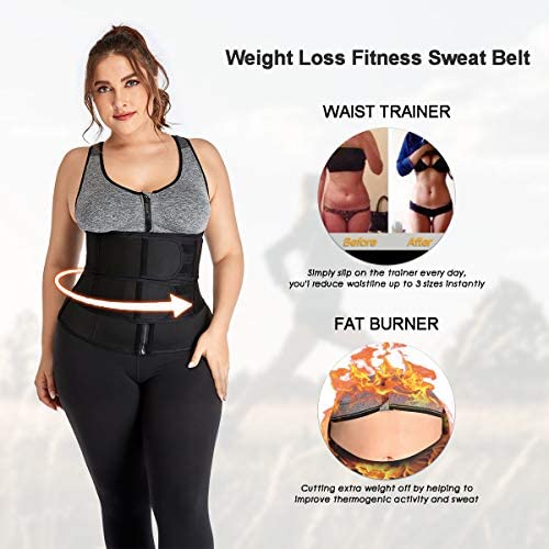 Women Tik Tok Waist Trainer : lttcbro Waist Trainer Belt Plus Size ...