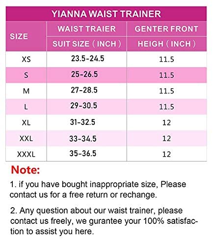 Women Tik Tok Waist Trainer : YIANNA Women Latex Underbust Waist ...