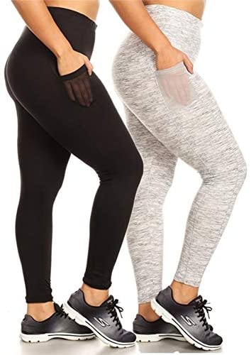 plus size capri yoga pants with pockets