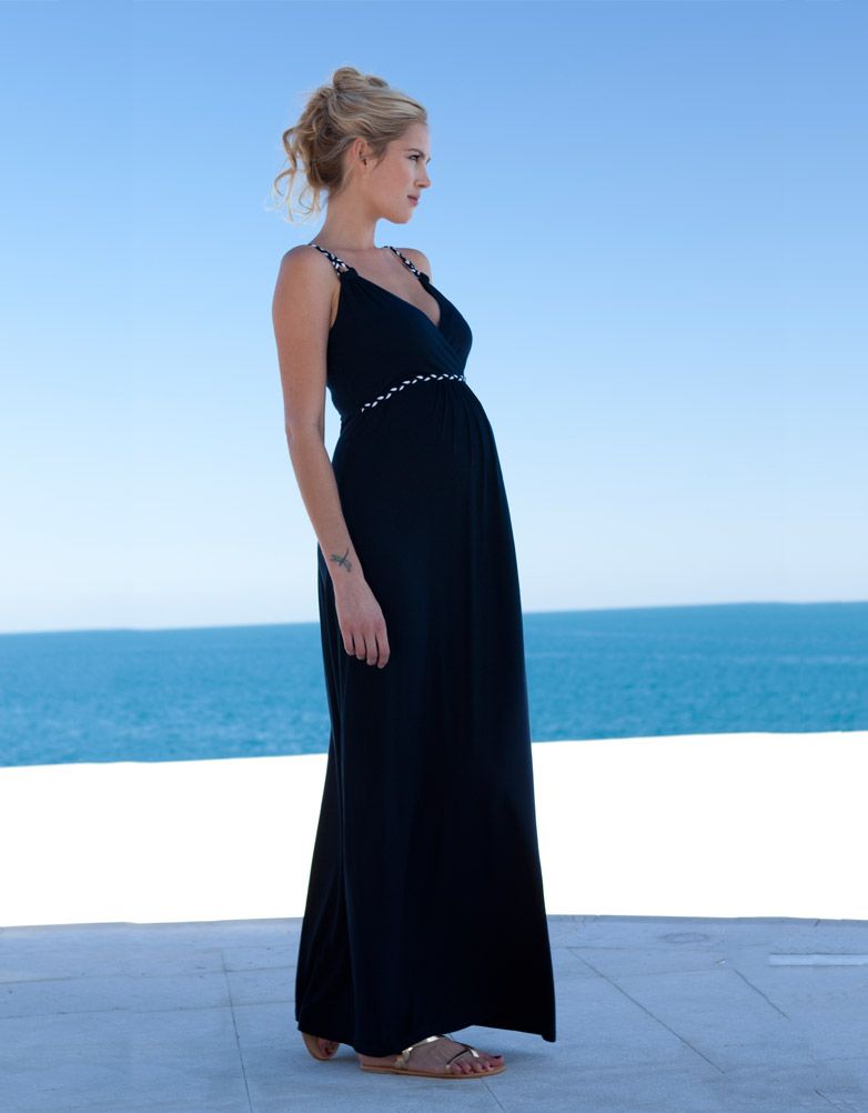 robe longue chic femme enceinte