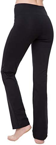 Nirlon Womens Capri Leggings 7/8 Length High Waist Workout Cotton Spandex Yoga Pants 22 Inseam