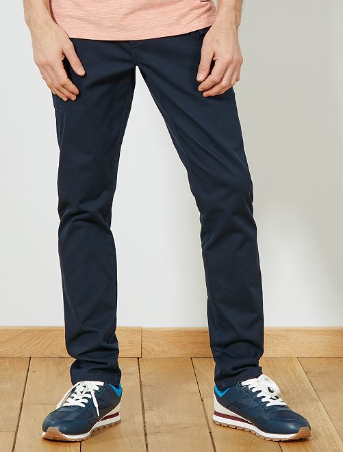 veste bleu marine homme quel pantalon