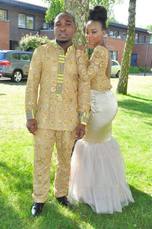 robe pour mariage civil africain