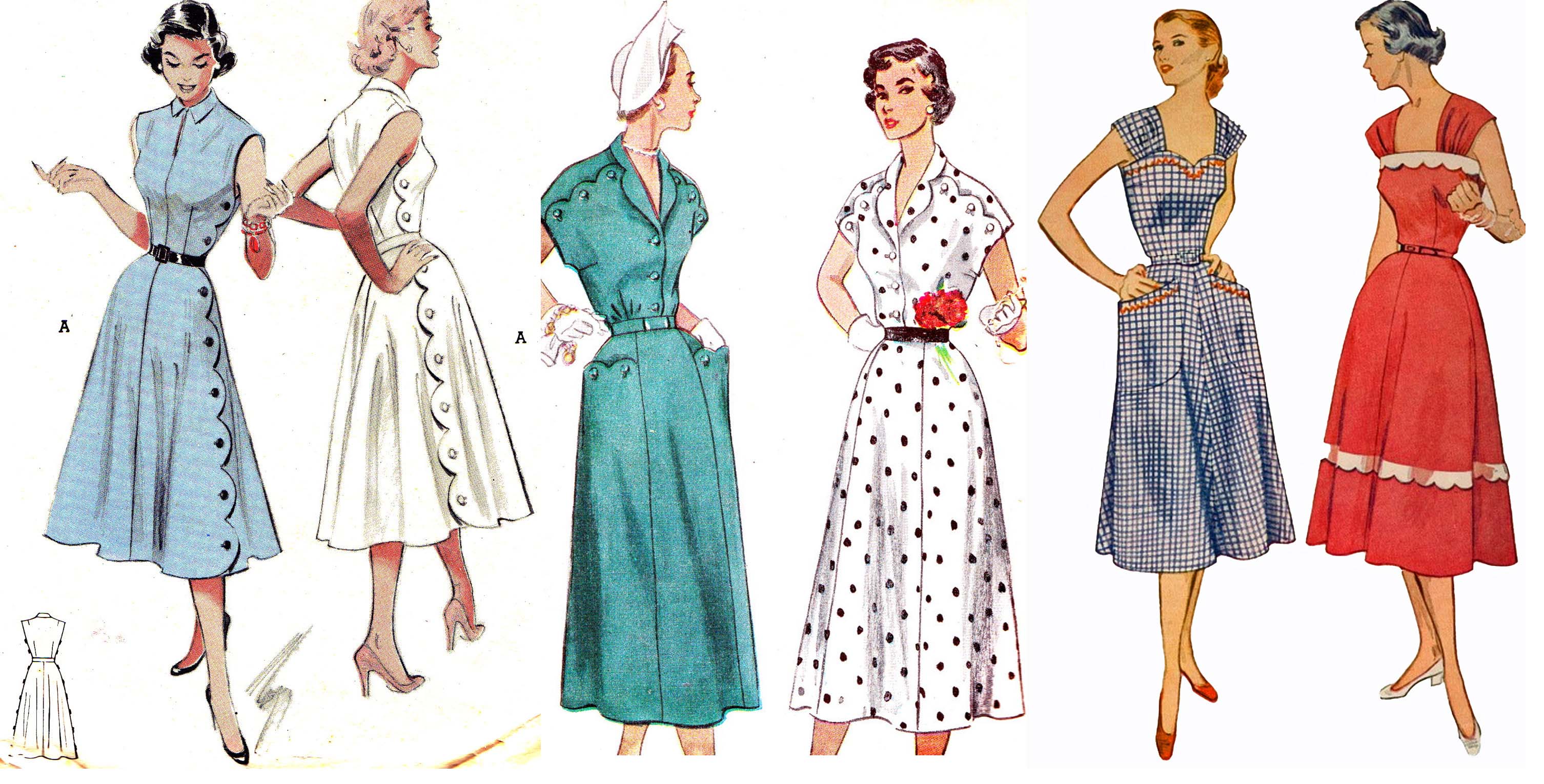 style vestimentaire femme année 50