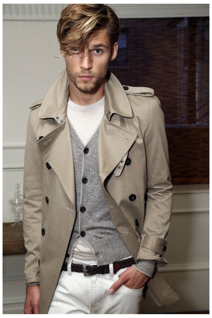 tenue trench homme