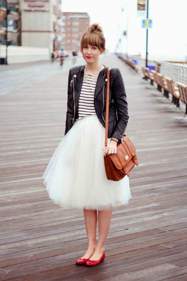 look jupe tulle