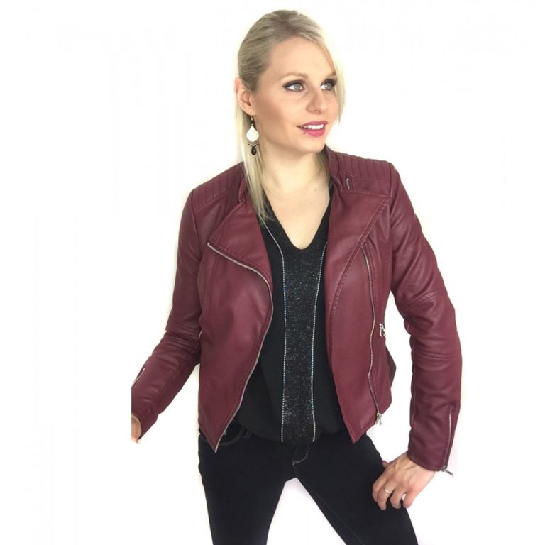 Veste Femme Bordeaux KAKIE - Taille 6 - Neuve Avec étiquettes (prix D'origine 109€)