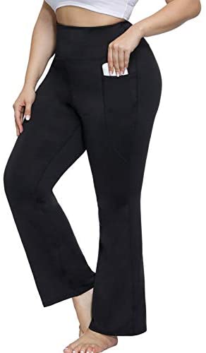 leggings for women with pockets plus size : Hanna Nikole Women's Plus ...