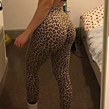 leopard printed leggings