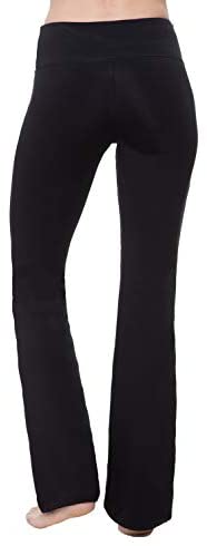 Nirlon Womens Capri 3/4 Yoga Pants Sides Pockets High Waist Workout Leggings 18 Inseam 