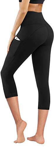 Tummy Control Workout Yoga Leggings PHISOCKAT Womens High Waist Yoga Pants with Pockets Leggings with Pockets