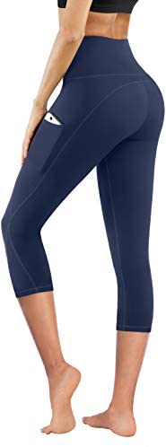 leggings for women capri tummy control : PHISOCKAT High Waist Yoga ...