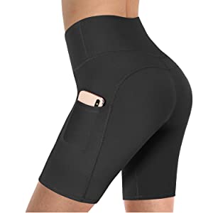 yoga shorts with pockets