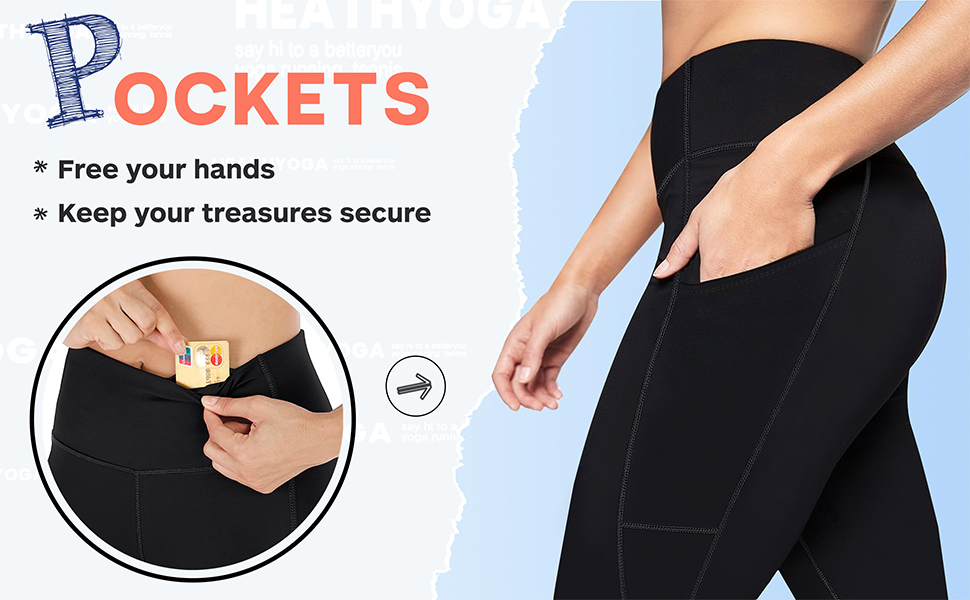 Capri Yoga Pants with Pockets