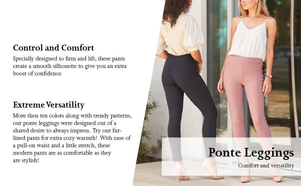 Ponte Leggings