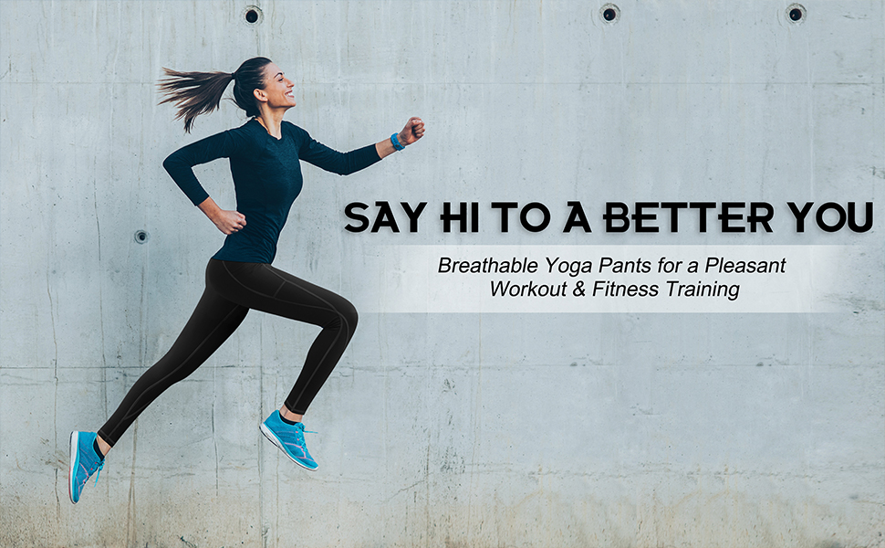 breathable yoga pants