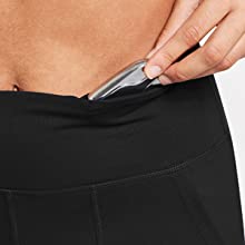 waistband pocket side big pockets for iphone cards keys wide waistband high rise