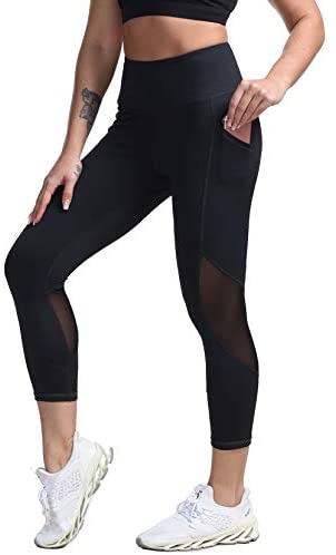 DILANNI High Waisted Yoga Leggings for Women with Pockets Ankle Length Active Leggings