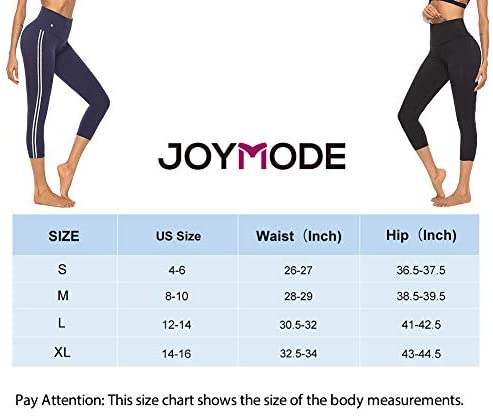 leggings with pockets for women tummy control butt lift : JOYMODE Women ...