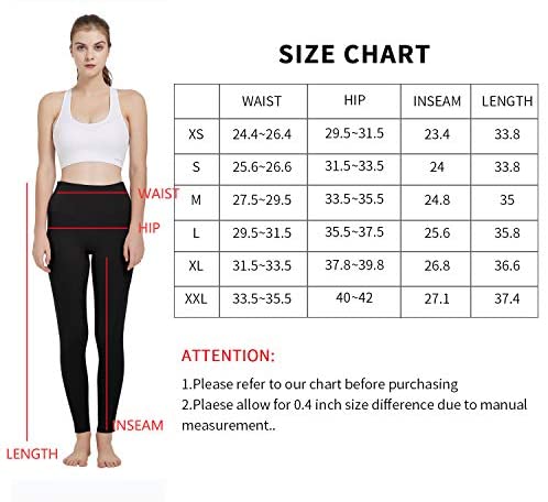leggings for women high waisted pack : High Waisted Workout Yoga Pants ...