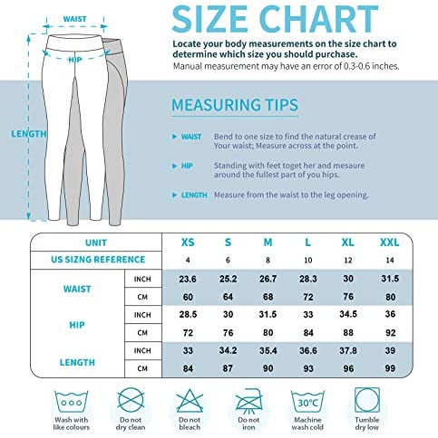 leggings with pockets for women high waist 2 pack : AOR Women's High ...