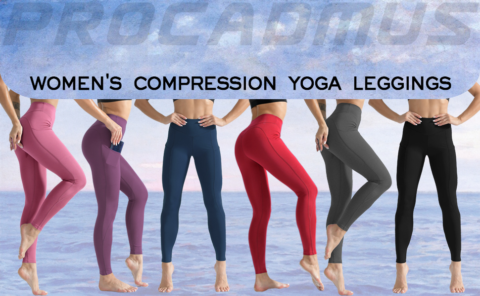 women's compression yoga leggings