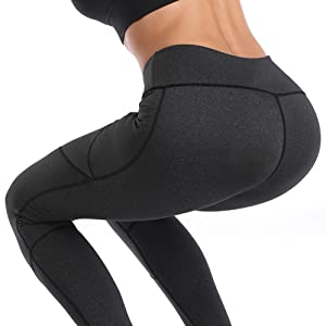 Women Yoga Leggings With Non See-through