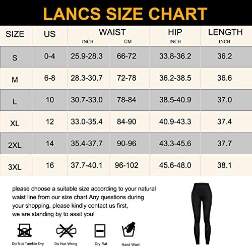 anti cellulite leggings : LANCS Women Sauna Sweat Leggings High Waist ...