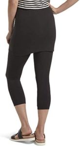 skirted leggings : HUE Women's Ultra Soft Cotton Skapri Legging ...