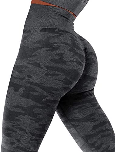 scrunch butt leggings : Qric Ultra Soft Leggings Seamless Yoga Pants ...