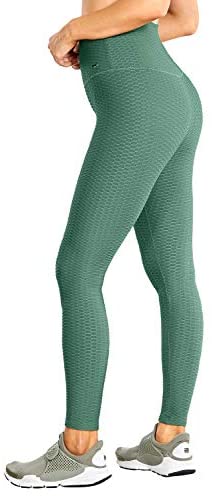 anti cellulite leggings : CRZ YOGA Textured Butt Lift Workout Leggings ...