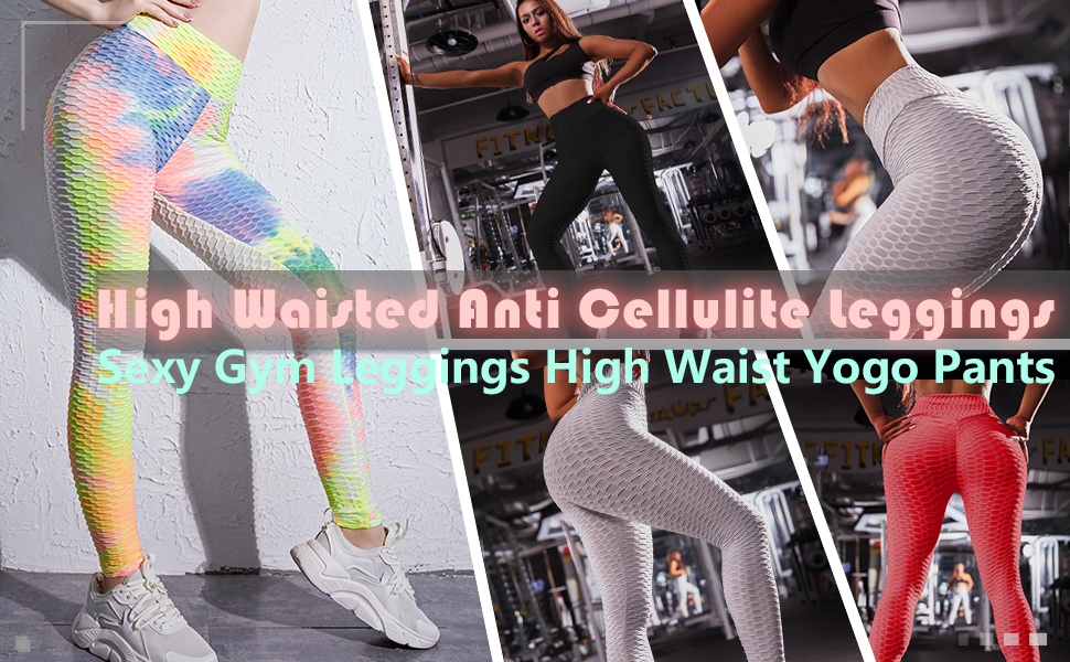 High Waisted Anti Cellulite Leggings