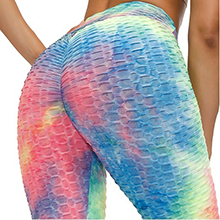 leggings aerie yidarton tiktok waist yoga pants tummy textured tights lift butt workout control