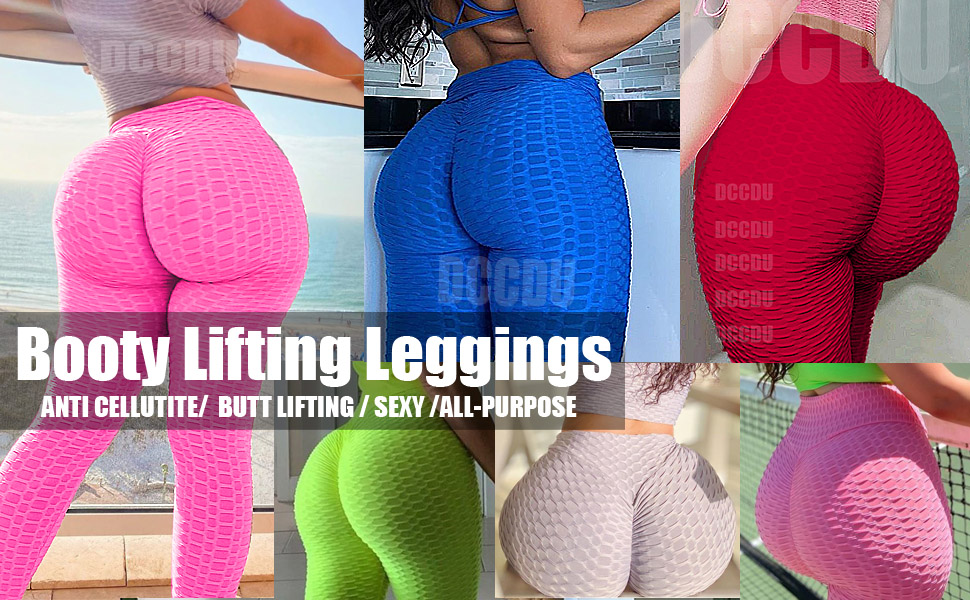 Anti Cellulite Textured Peach Lifting Leggings