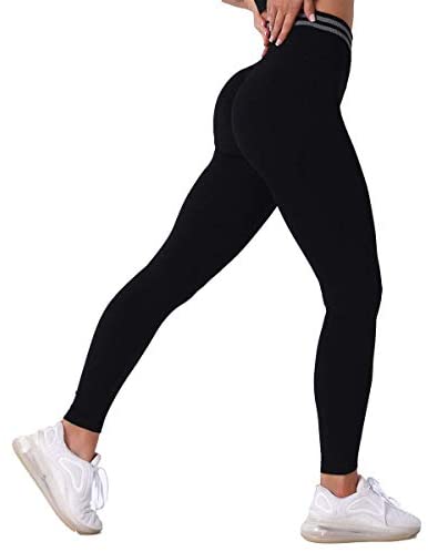 scrunch leggings : Iserkafe Women Workout Butt Scrunch Seamless ...