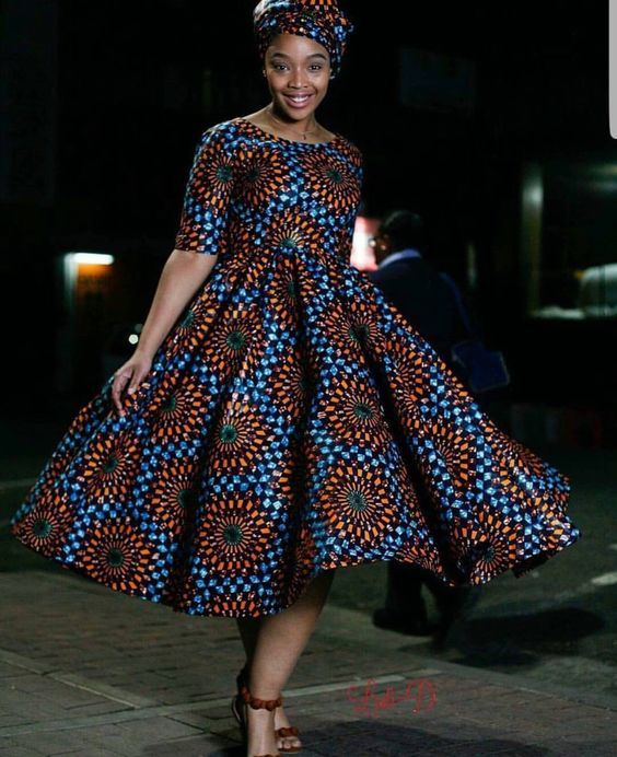 style vestimentaire années 50 femme africaine