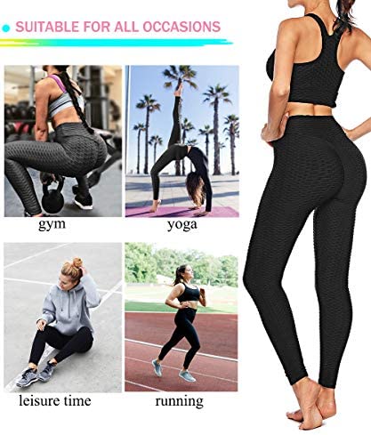 TIK Tok Leggings : YAMOM High Waist Butt Lifting Anti Cellulite Workout ...