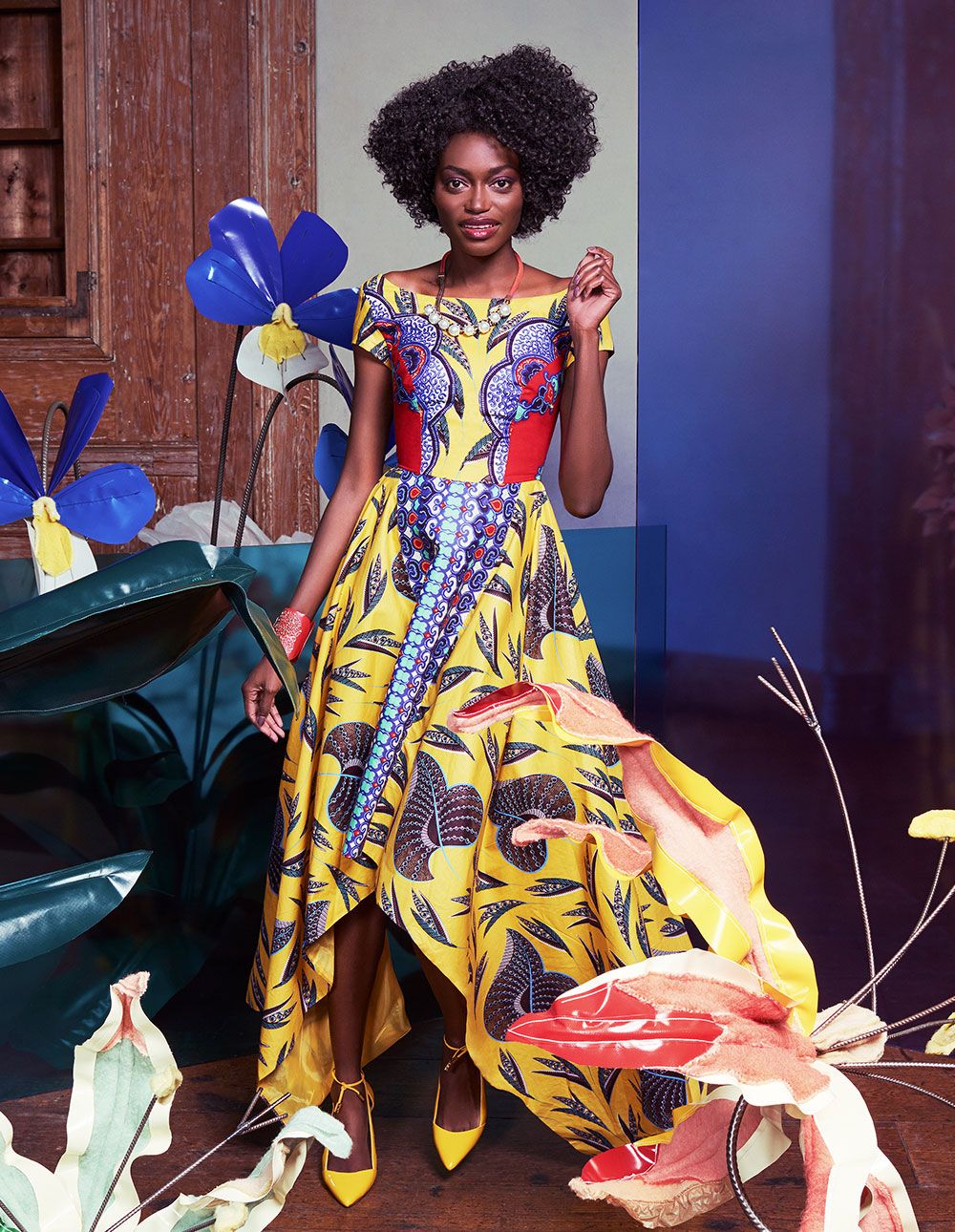 style vestimentaire années 50 femme africaine