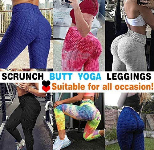 anti cellulite leggings : AISHEEY Women’s Yoga Pants Scrunch Butt ...